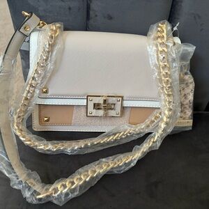 ALDO nude color purse, never used still has tags